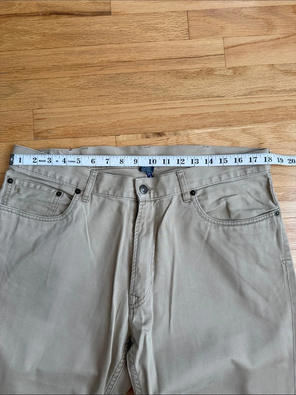 Polo by Ralph Lauren Beige Straight Chinos